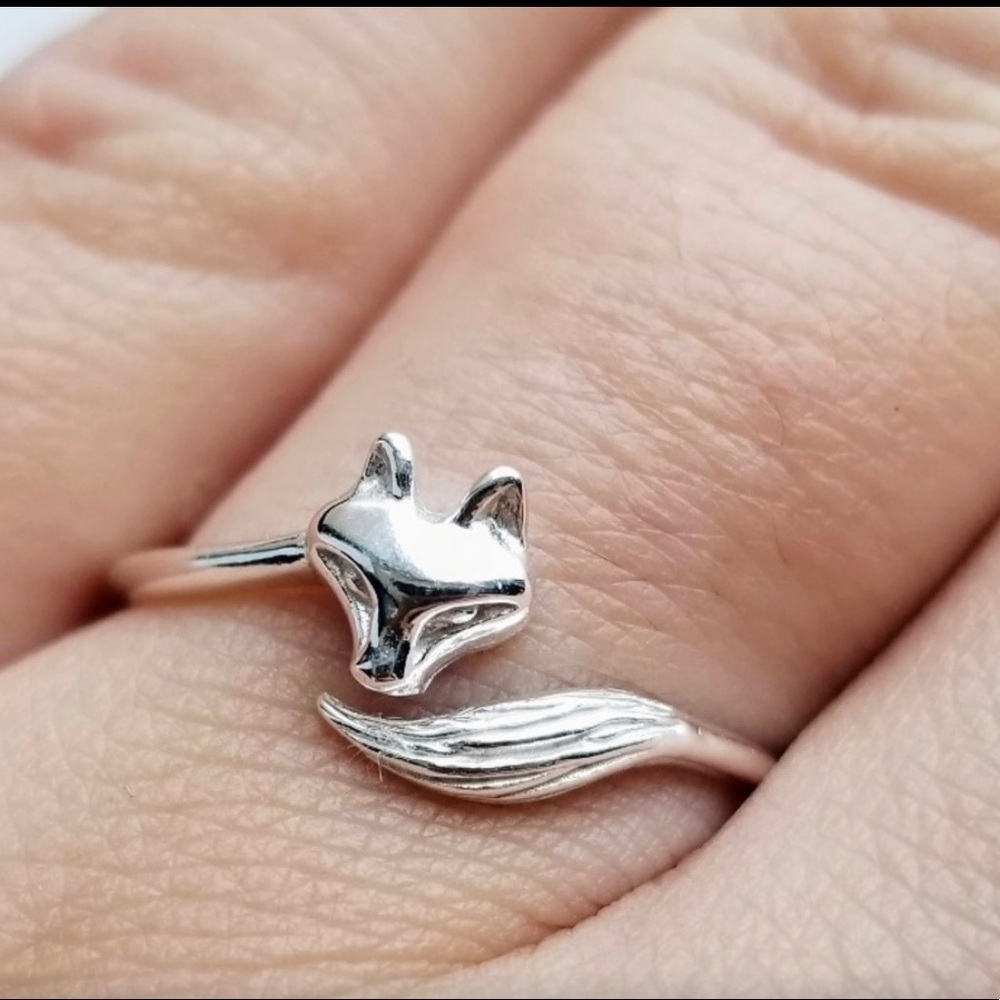 “Into the Woods” Fox Animal Minimalist Cute Ring